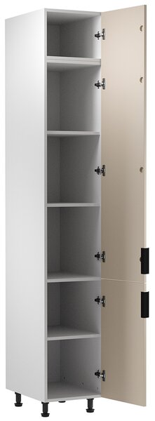 Kuchyňská linka SORENTO pl | 400 cm | bílá/béžová