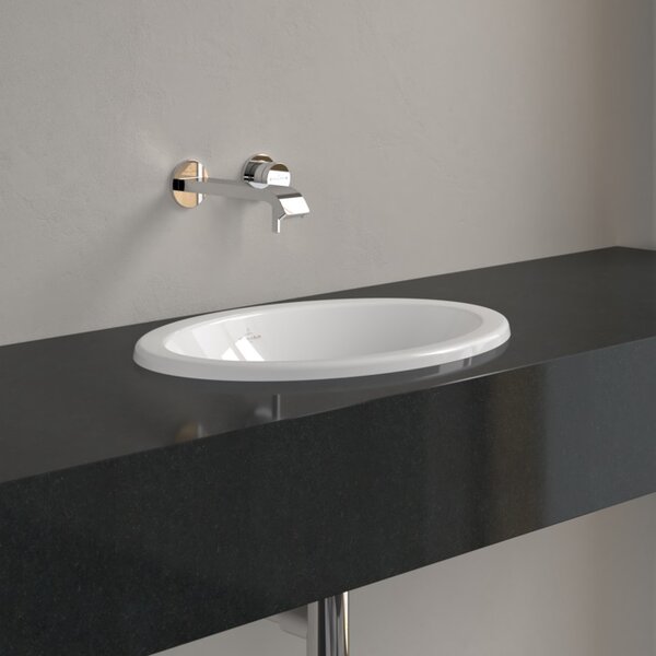 Villeroy & Boch Loop & Friends umyvadlo 50.5x36 cm oválné zápustný bílá lesk 4A610001