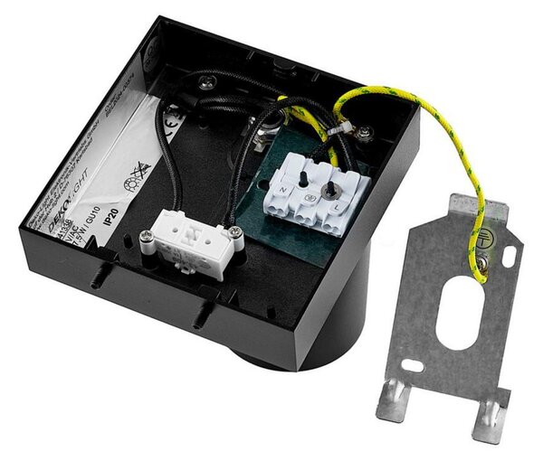 Deko-Light nástěnné přisazené svítidlo - Can Tilt hranaté, 1x 7,5 W GU10, černá 341338