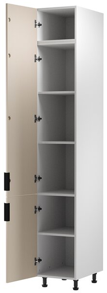 Kuchyňská linka SORENTO pl | 400 cm | bílá/béžová