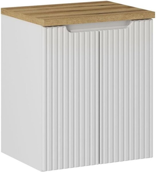 Sada skříňka Comad Nova White NOVA WHITE 82-50-2D, deska Comad Nova Oak NOVA OAK A 89-50