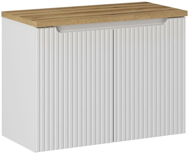 Sada skříňka Comad Nova White NOVA WHITE 82-80-2D, deska Comad Nova Oak NOVA OAK A 89-80