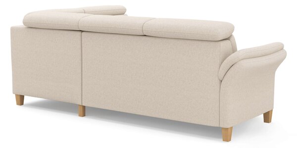 ROHOVÁ SEDAČKA, textil, krémová Sit & More - Sedací soupravy, Online Only