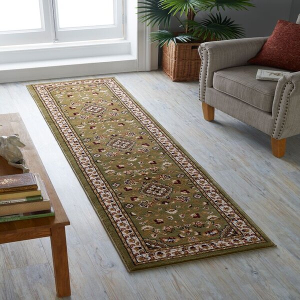 Flair Rugs, Běhoun Sincerity Royale Sherborne Green, 60x230, zelená, chodba / předsíň