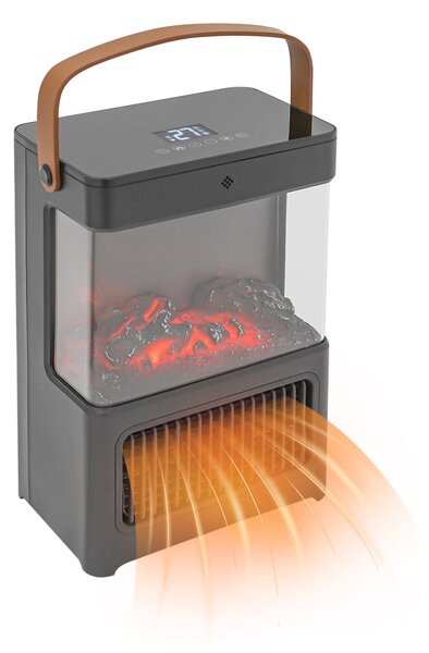 Elektrické krby Elektrický krb s realistickým 3D efektem plamene přenosný