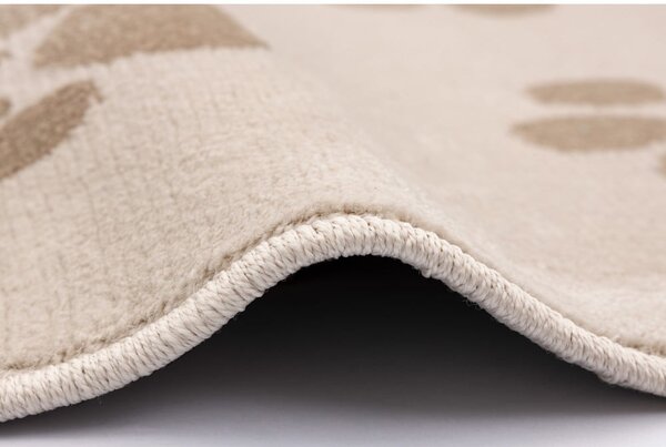 Béžový dětský koberec ø133 cm Paws Light Beige – FD