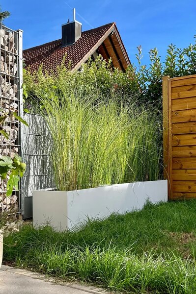 Truhlík MAXI, sklolaminát, šířka 80 cm, bílý mat