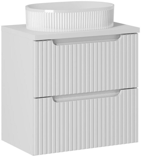 Sada skříňka Comad Nova White NOVA WHITE 82-60-2S, umyvadlo Comad Beyond BEYOND 5 WHITE ( E-6564 ), NOVA WHITE 89-60