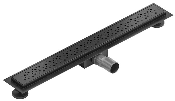 Sprchový žlab MEXEN BUBBLE BLACK - černý