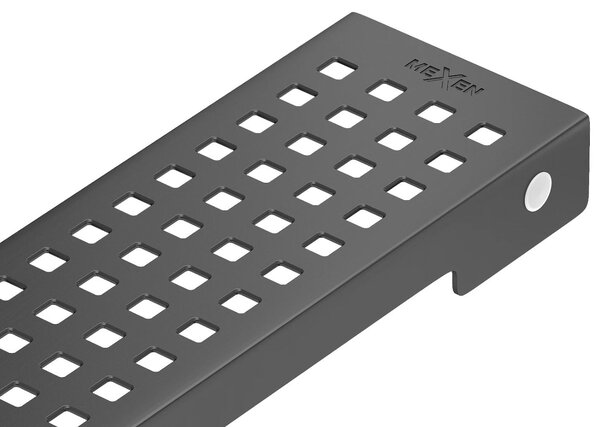 Sprchový žlab MEXEN SQUARES BLACK - černý