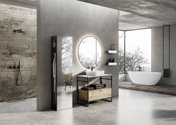Elita Indus konzole 80x45.5x81 cm černá RE150800077160
