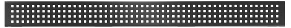 Sprchový žlab MEXEN SQUARES BLACK - černý