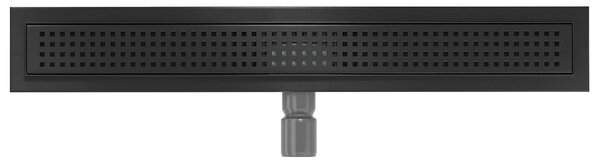 Sprchový žlab MEXEN SQUARES BLACK - černý