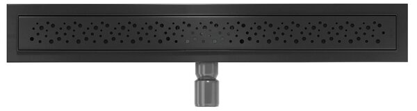 Sprchový žlab MEXEN BUBBLE BLACK - černý
