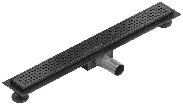 Sprchový žlab MEXEN SQUARES BLACK - černý