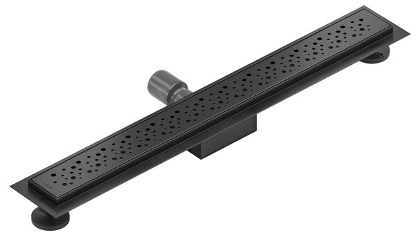Sprchový žlab MEXEN BUBBLE BLACK - černý