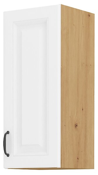 STILO ab | horní skříňka 30G-72 1F s 2 policemi | 30 cm | artisan/bílá | UNI dvířka