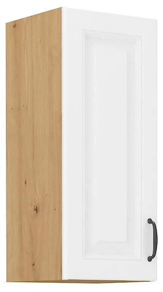 STILO ab | horní skříňka 30G-72 1F s 2 policemi | 30 cm | artisan/bílá | UNI dvířka