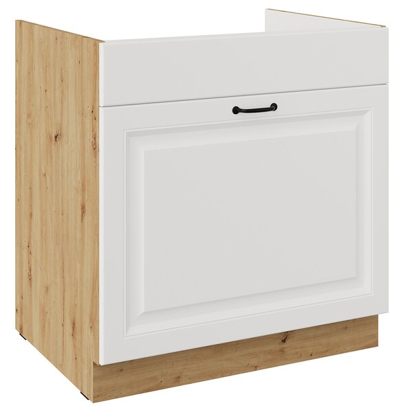 STILO ab | dolní skříňka 80ZL 1S na dřez | 80 cm | PREMIUM BOX | artisan/bílá