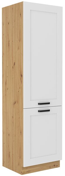 Kuchyňská linka LUNA ab | 120 + 230 cm | PREMIUM BOX zásuvky | UNI dvířka | artisan/bílá