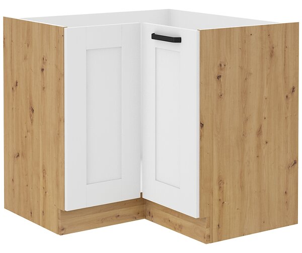 Kuchyňská linka LUNA ab | 465 cm | PREMIUM BOX zásuvky | UNI dvířka | artisan/bílá