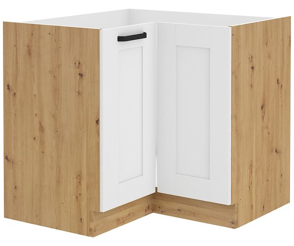 Kuchyňská linka LUNA ab | 465 cm | PREMIUM BOX zásuvky | UNI dvířka | artisan/bílá