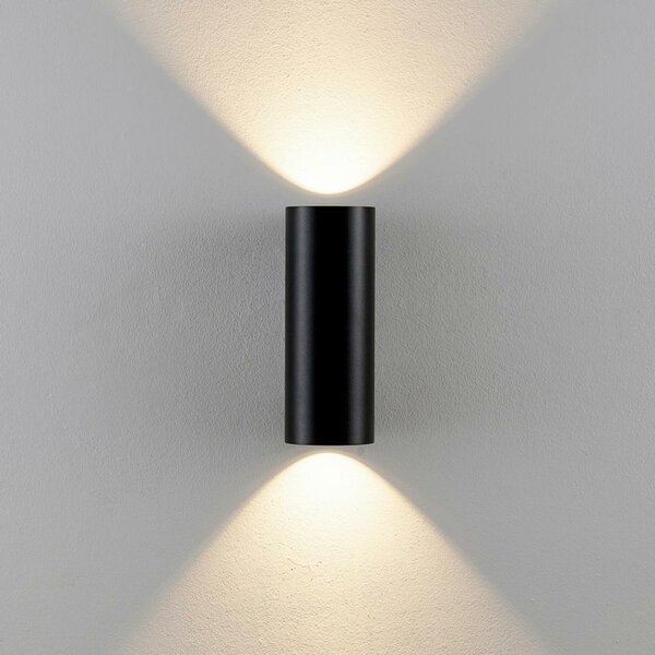 Deko-Light nástěnné přisazené svítidlo - Can IP65 up & down, 2x 7,5 W GU10, černá 731226