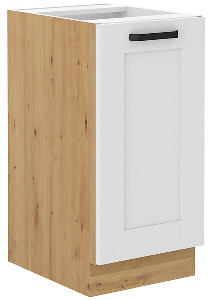 Kuchyňská linka LUNA ab | 465 cm | PREMIUM BOX zásuvky | UNI dvířka | artisan/bílá