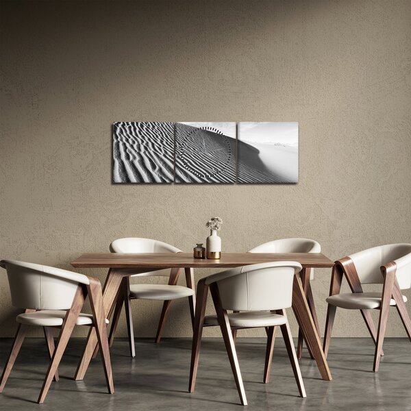 Obraz - Písečná duna (s hodinami) (90x30 cm)