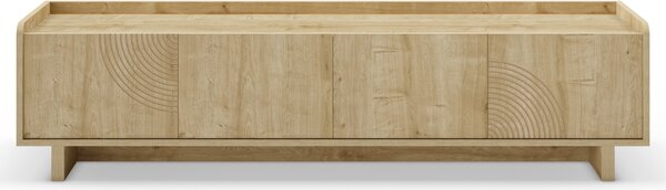 Marckeric TV stolek Daira 180 x 40 cm s dubovým dekorem