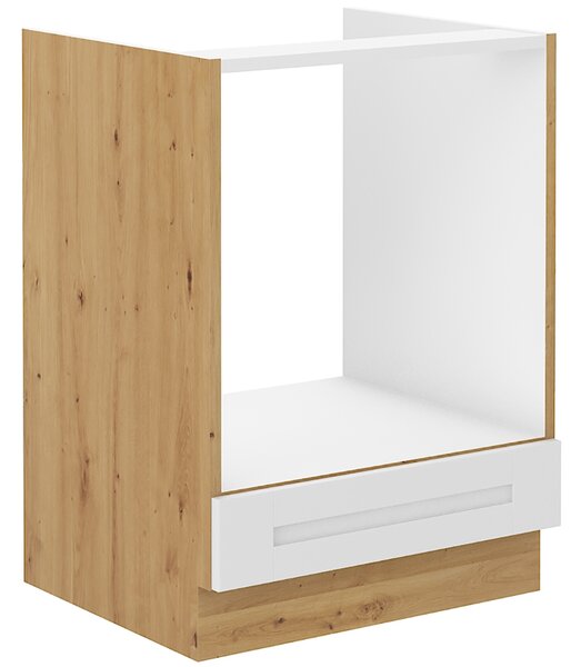 Kuchyňská linka LUNA ab | 250 cm | PREMIUM BOX zásuvka | UNI dvířka | artisan/bílá