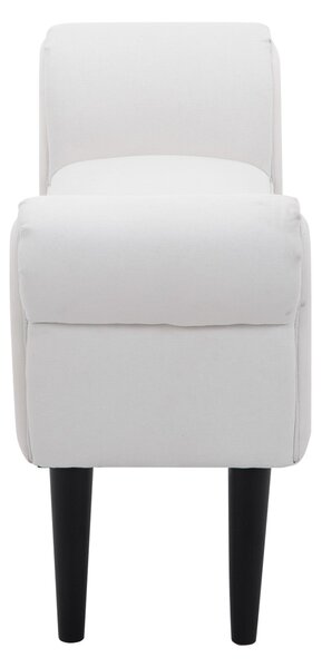 HOMCOM Čalouněná lavice na konci postele s opěrkami pro ložnici, obývací pokoj a chodbu 102x36x51 cm, nosnost 130 kg | Aosom