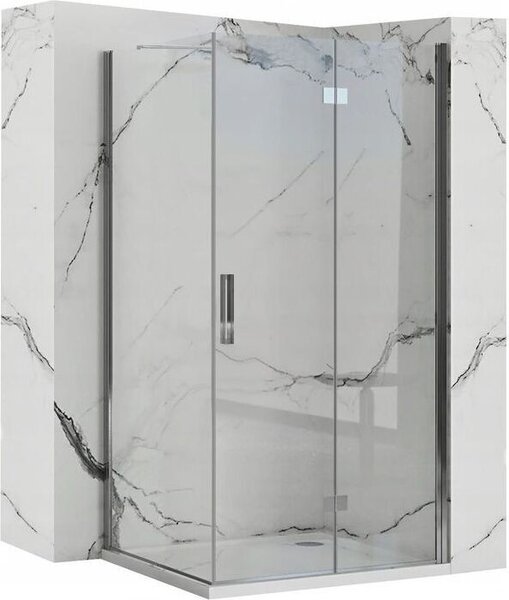 Sprchový Kout REA MOLIER CHROME 90x80