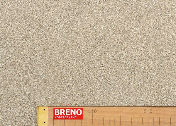 Breno Metrážový koberec MOUNT TWIST 93 béžový, šíře 500 cm, Béžová