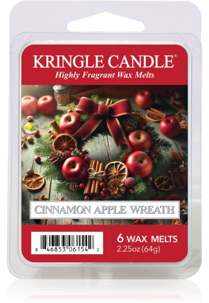 Kringle Candle Cinnamon Apple Wreath vosk do aromalampy 64 g