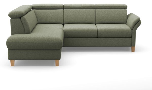 ROHOVÁ SEDAČKA, textil, olivově zelená Sit & More - Sedací soupravy, Online Only
