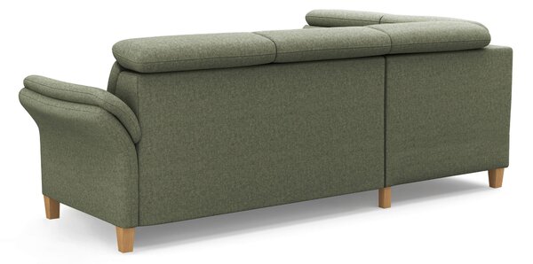 ROHOVÁ SEDAČKA, textil, olivově zelená Sit & More - Sedací soupravy, Online Only