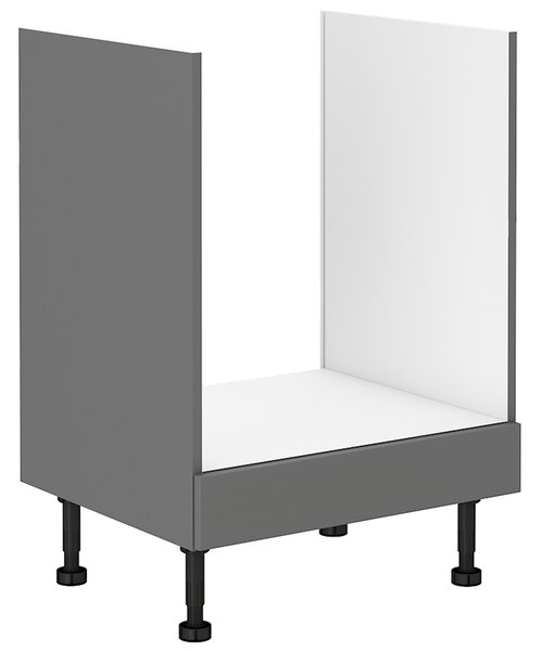Kuchyňská linka NESSANT se | 210x240 cm | zásuvky PREMIUM BOX | UNI provedení | šedá antracit