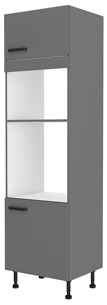 Kuchyňská linka NESSANT se | 250x280 cm | zásuvky PREMIUM BOX | šedá mat