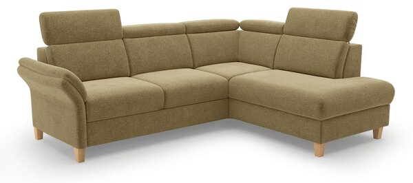 ROHOVÁ SEDAČKA, textil, olivově zelená Sit & More - Sedací soupravy, Online Only