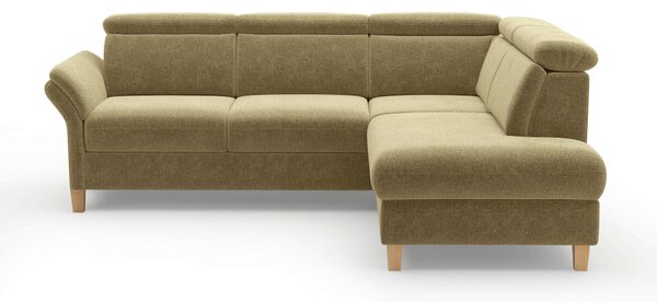 ROHOVÁ SEDAČKA, textil, olivově zelená Sit & More - Sedací soupravy, Online Only