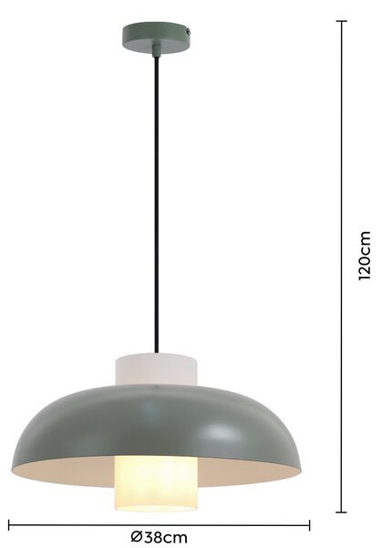 ZÁVĚSNÉ SVÍTIDLO, 38/120 cm Collett's Monde - Online Only svítidla, Online Only