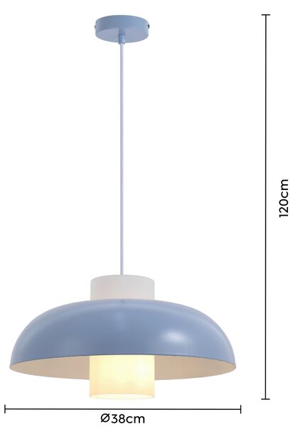 ZÁVĚSNÉ SVÍTIDLO, 38/120 cm Collett's Monde - Online Only svítidla, Online Only