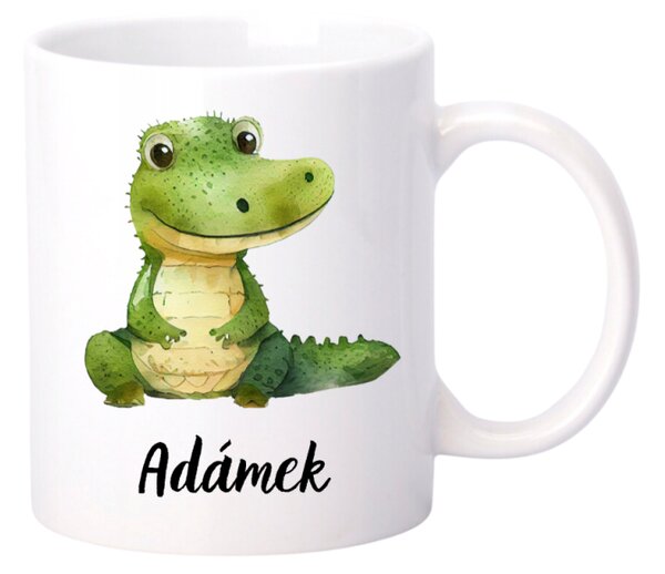 Keramický hrníček Krokodýl