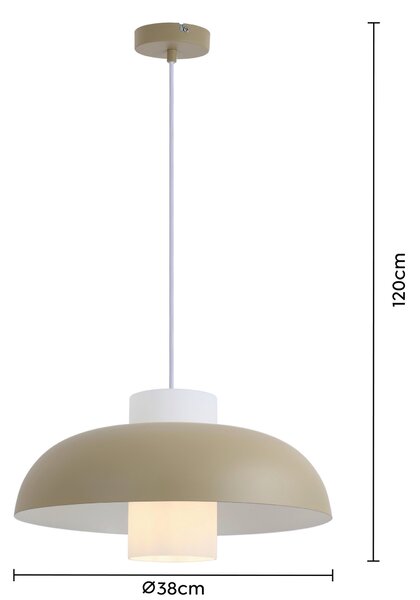 ZÁVĚSNÉ SVÍTIDLO, 38/120 cm Collett's Monde - Online Only svítidla, Online Only