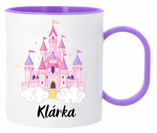 Plastový hrníček Hrad
