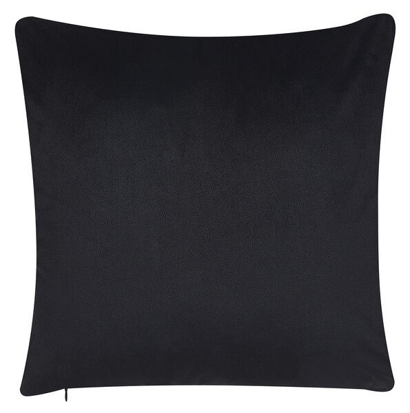 Sada 2 dekorativních polštářů URSINIA Umělý samet 45 x 45 cm Zlatá Orientální vzor