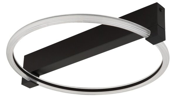 Globo 48050DS LED přisazené stropní svítidlo FLETCHER | 15W integrovaný LED zdroj | 1320lm | 3000K | černá