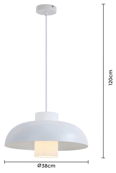 ZÁVĚSNÉ SVÍTIDLO, 38/120 cm Collett's Monde - Online Only svítidla, Online Only