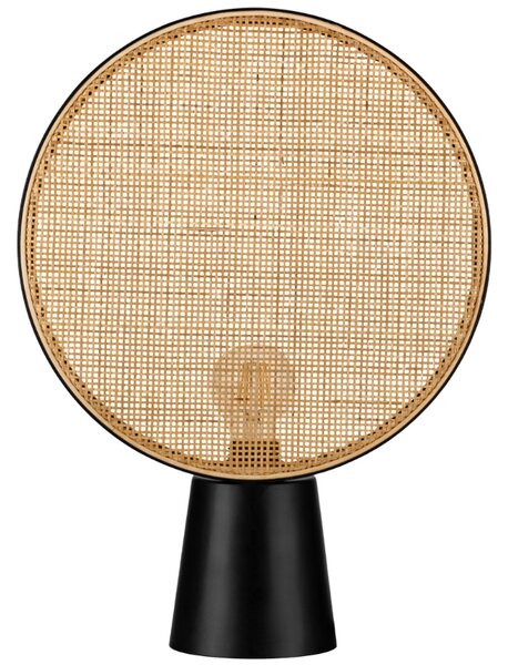 Ratanová stolní lampa Nova Luce Tierra 35 cm